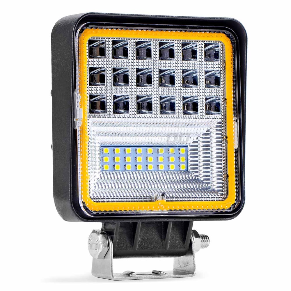 Proiector Led Offroad 3360lm 48W, cu pozitie galbena, 9-36V, 42 led-uri [2]