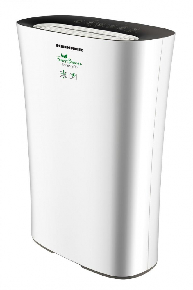 Purificator Heinner HPA-M205, CADR 205 m3/h, 22 W, Control Touch, Mod Silentios, Filtru multiplu, Indicator calitate aer, Temporizator, Alb [1]