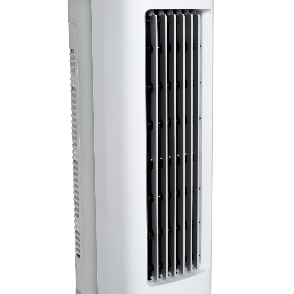 Racitor de aer turn Equation Cube, 55 W, rezervor 5 L, H 85 cm, 3 viteze, alb/ Ventilator [6]