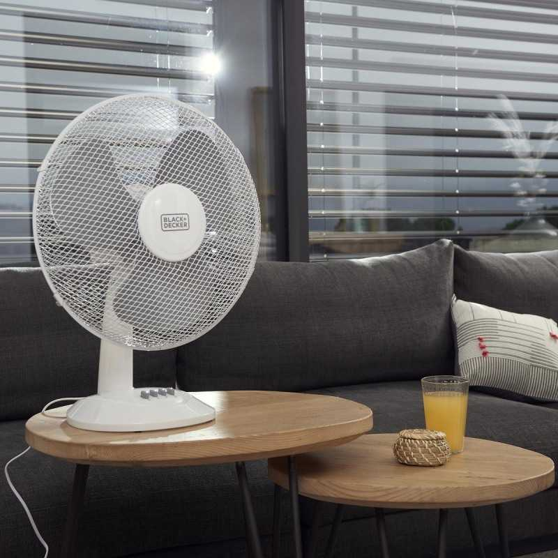 Ventilator birou alb Black+Decker 40 W [5]