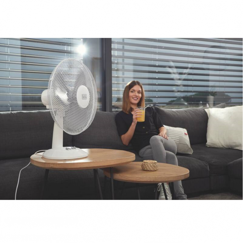 Ventilator birou alb Black+Decker 40 W [2]