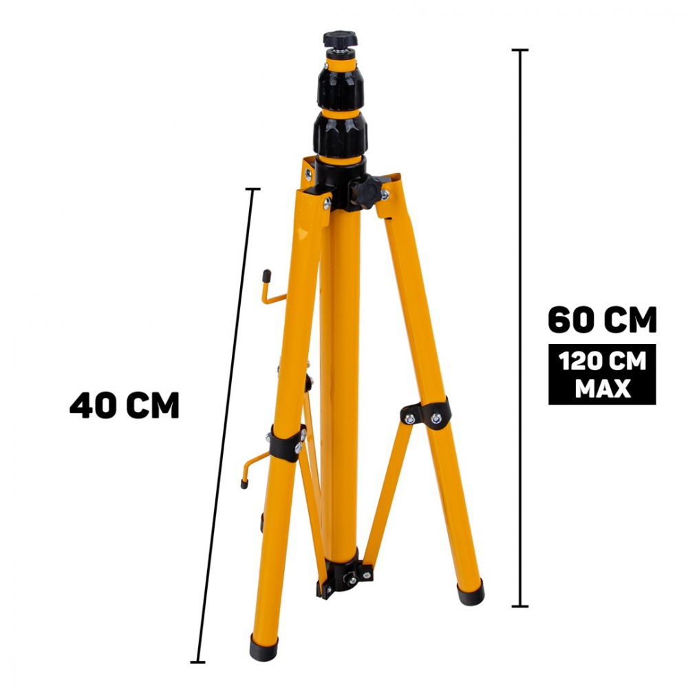 Proiector LED 2x50W cu trepied telescopic  culoare alb neutru 4500K [5]