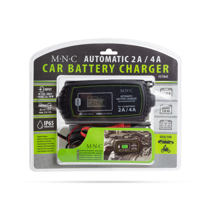 Redresor Auto  Încarcator automat baterii auto, 230 V, 2A - 4A , Can Am Redresor baterii atv canam polaris cf moto [3]