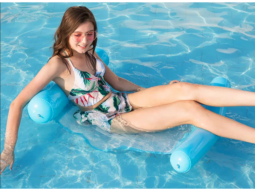 Saltea gonflabilă, hamac cu apă, scaun de înot, șezlong pentru piscină, saltea plutitoare [2]