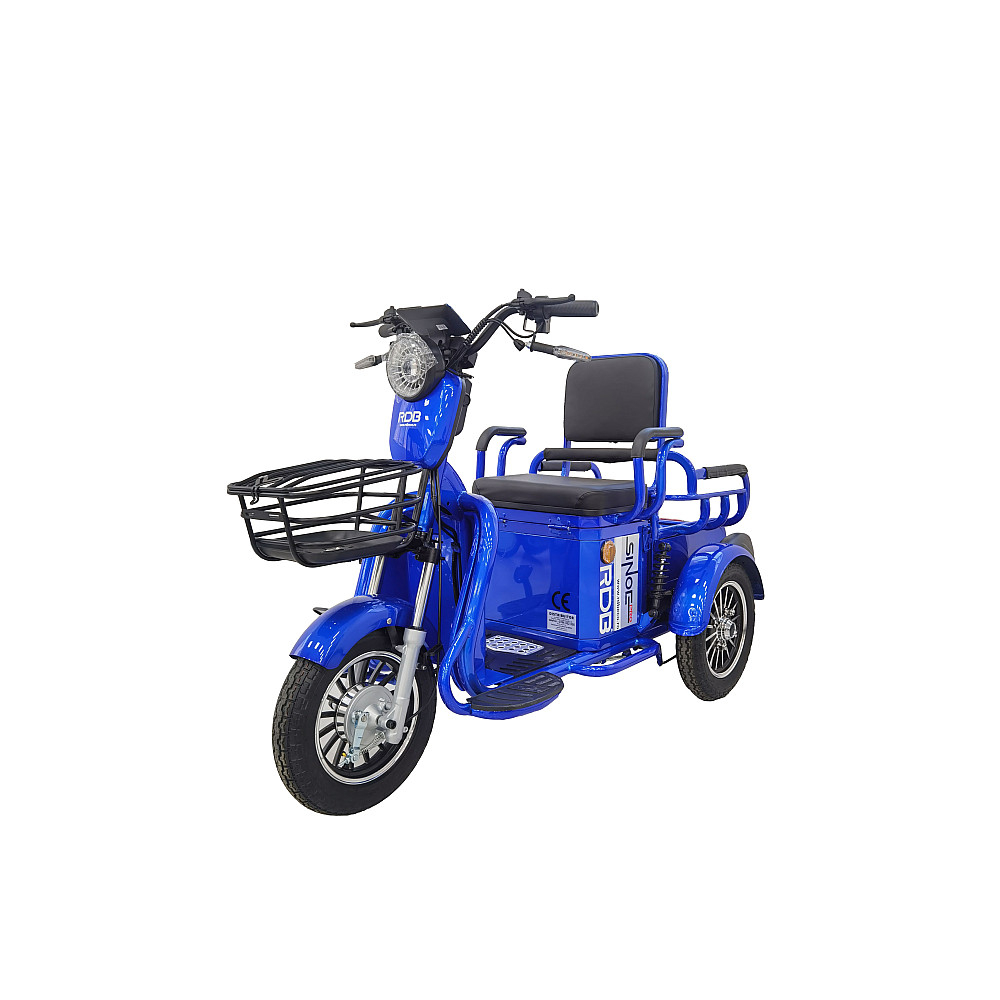Triciclu Electric RDB SINOE PRO, fara permis, 1160W, 25km/h [3]