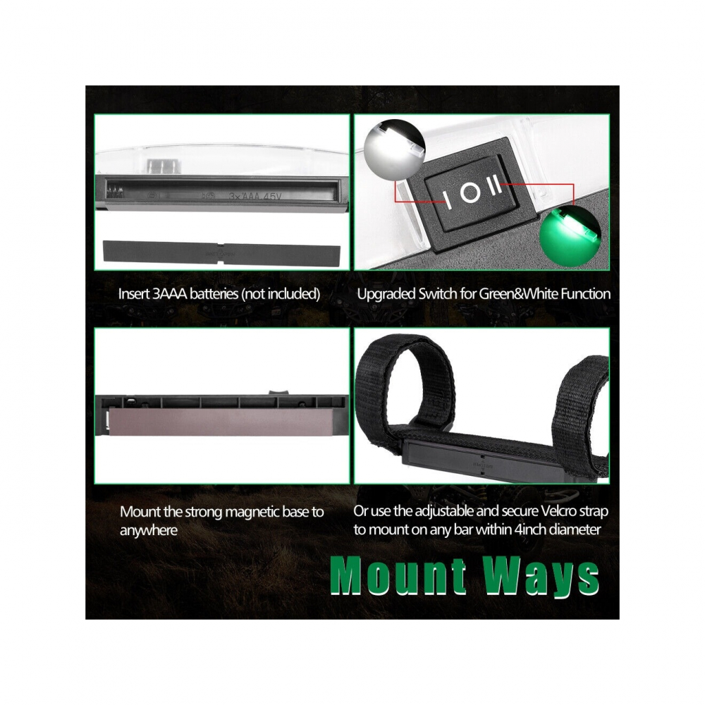 Lampa LED iluminat cabina UTV / ATV / JEEP / BARCA cu acumulator reincarcabil, Lumina cabina , Maverick, Rzr, Can am, Polaris, Cf Moto, Segway [7]