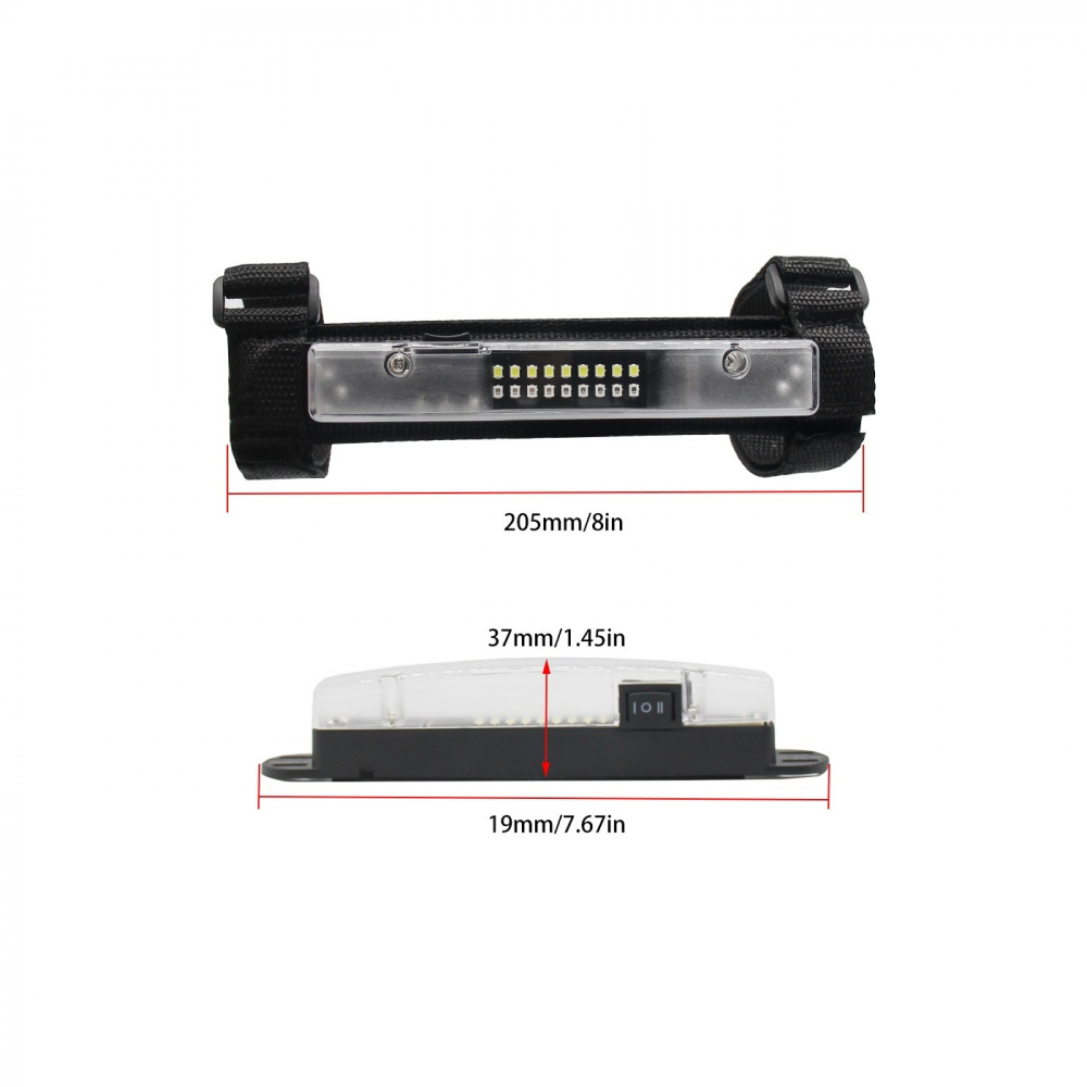 Lampa LED iluminat cabina UTV / ATV / JEEP / BARCA cu acumulator reincarcabil, Lumina cabina , Maverick, Rzr, Can am, Polaris, Cf Moto, Segway [9]