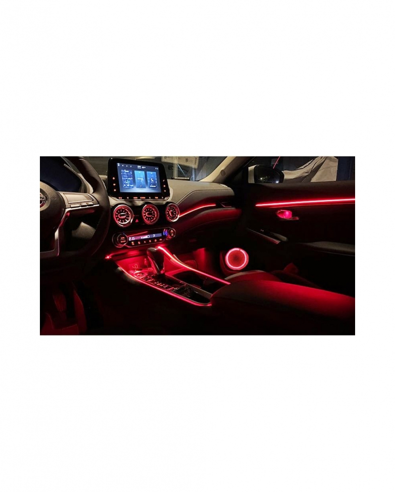Set 21 lumini ambientale LED RGB cu aplicatie BTT 12V, Lumini Ambientale auto [5]