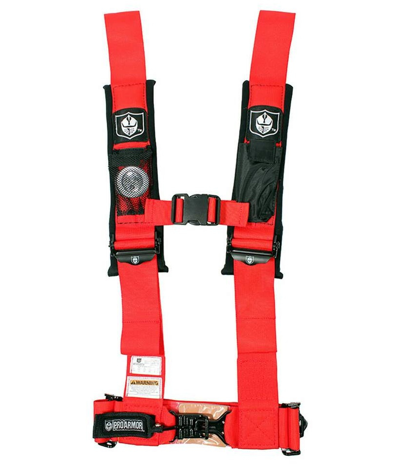 Centura in 4 puncte pentru Maverick X3 Can Am, Rosie / Centura in 4 puncte pentru utv ssv [2]