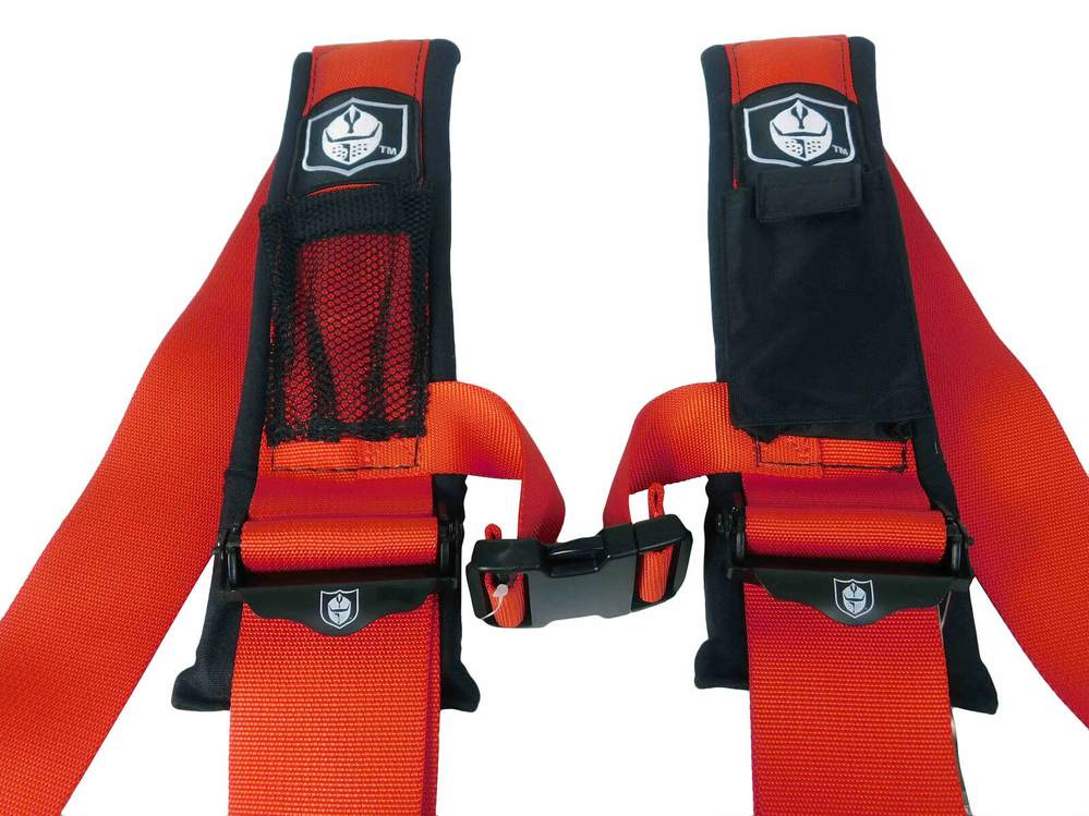 Centura in 4 puncte pentru Maverick X3 Can Am, Rosie / Centura in 4 puncte pentru utv ssv [3]