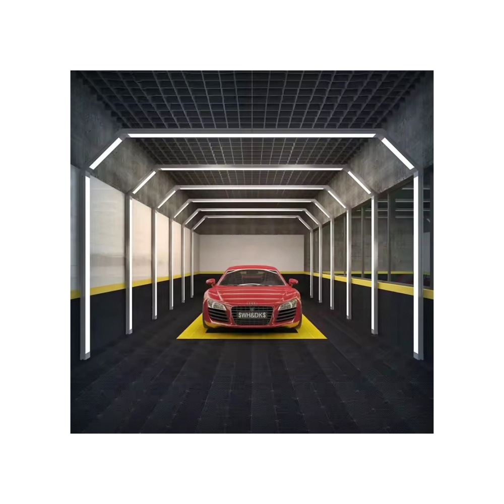 Tunel LED detailing auto 1470W, 6000K alb rece, 4000x5244 mm/ Lumini Garaj [4]
