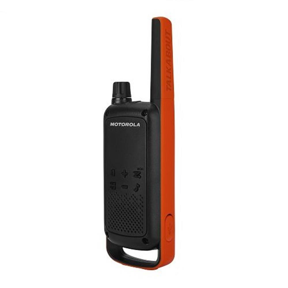 Set statie comunicatie Motorola Talkabout T82 Walkie Talkie, 2bucati, Red [3]