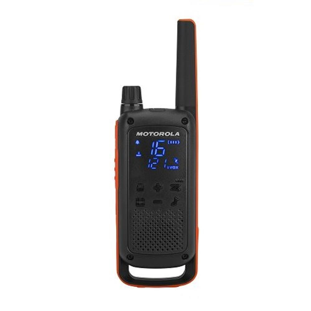 Set statie comunicatie Motorola Talkabout T82 Walkie Talkie, 2bucati, Red [4]