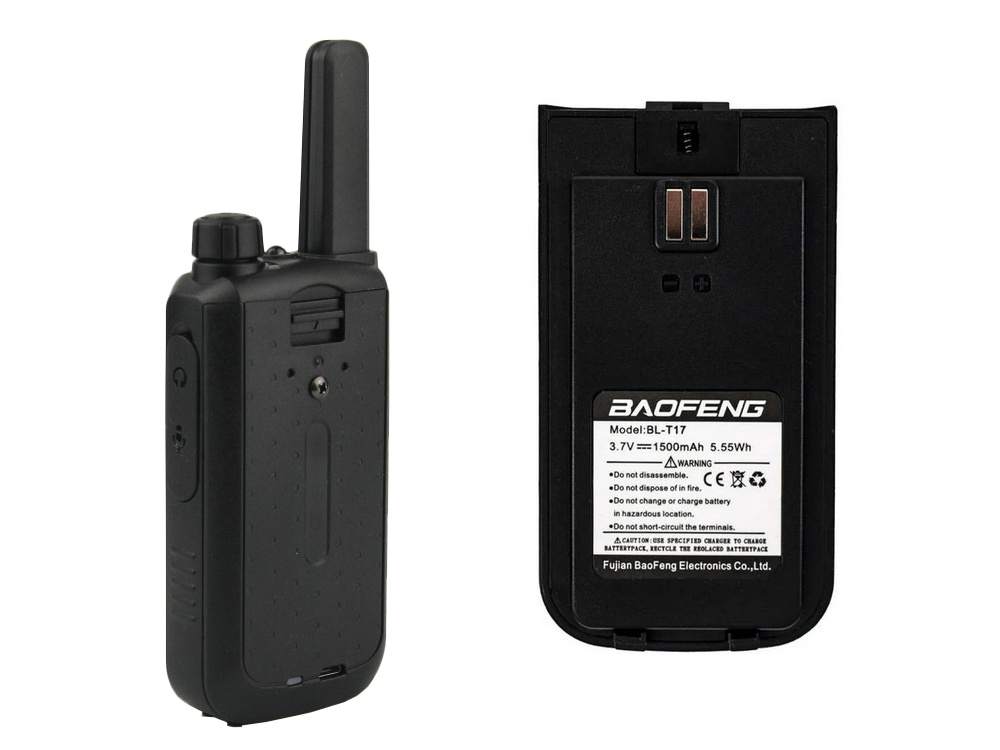Set statie comunicatie  Walkie talkie baofeng bf-t17 Walkie Talkie, 8km, kit complet cu handsfree casti microfon [3]
