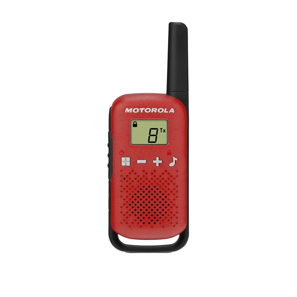Set statie comunicatie Motorola Talkabout T42 Walkie Talkie, 2bucati, Red [2]