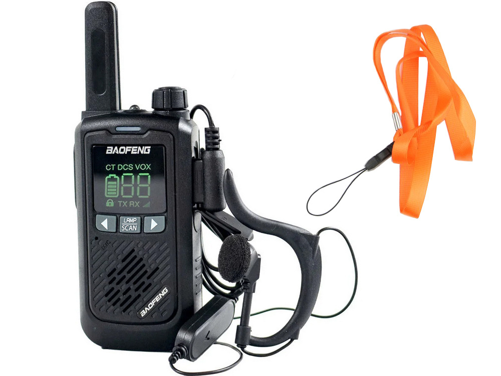 Set statie comunicatie  Walkie talkie baofeng bf-t17 Walkie Talkie, 8km, kit complet cu handsfree casti microfon [6]