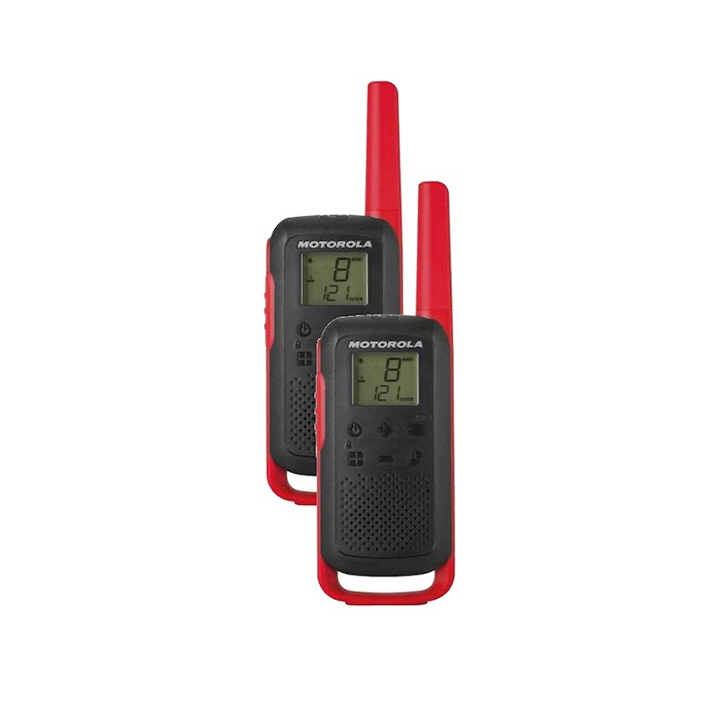 Set statie comunicatie Motorola Talkabout T62 Walkie Talkie, Red [3]