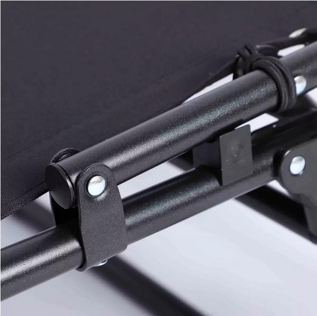 Sezlong pliabil reglabil piscina gradina 189x58 cm negru [3]