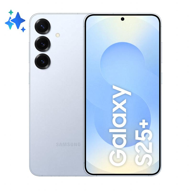 Telefon Samsung Galaxy S25+, Dual SIM, 12GB RAM, 512GB, 5G, IcyBlue [1]