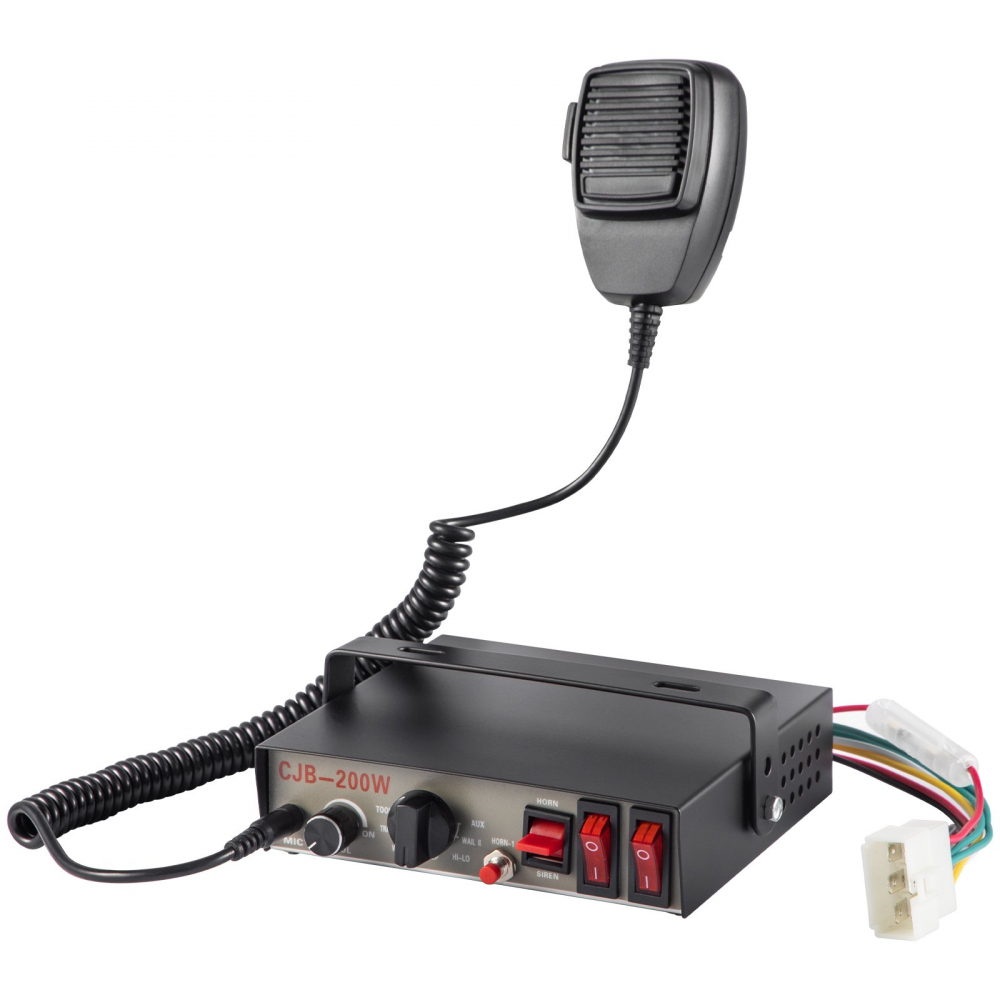 Sirena 8 sunete cu microfon 12V 200W , Profesionala [2]