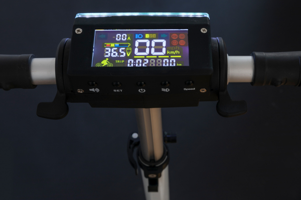 Trotineta electrica Sparky Boost, 350W, Autonomie 25-30km, Viteză maximă 30km/h Alba [7]