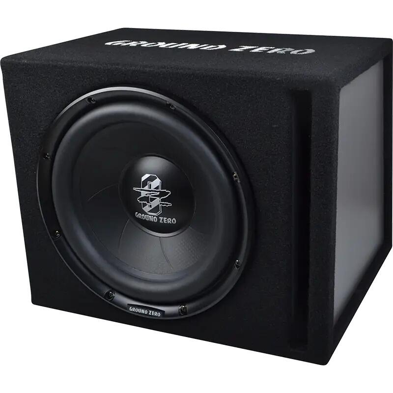 Subwoofer auto cu amplificator Ground Zero ,30CM (12″), 300w [2]