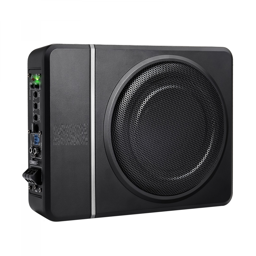 Subwoofer auto sub scaun 10 inch 240W, Subwoofer auto activ cu amplificator incorporat 240w [10]