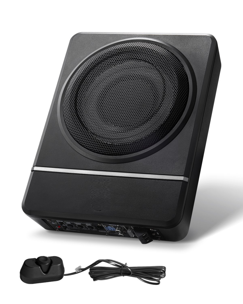 Subwoofer auto sub scaun 10 inch 240W, Subwoofer auto activ cu amplificator incorporat 240w [11]