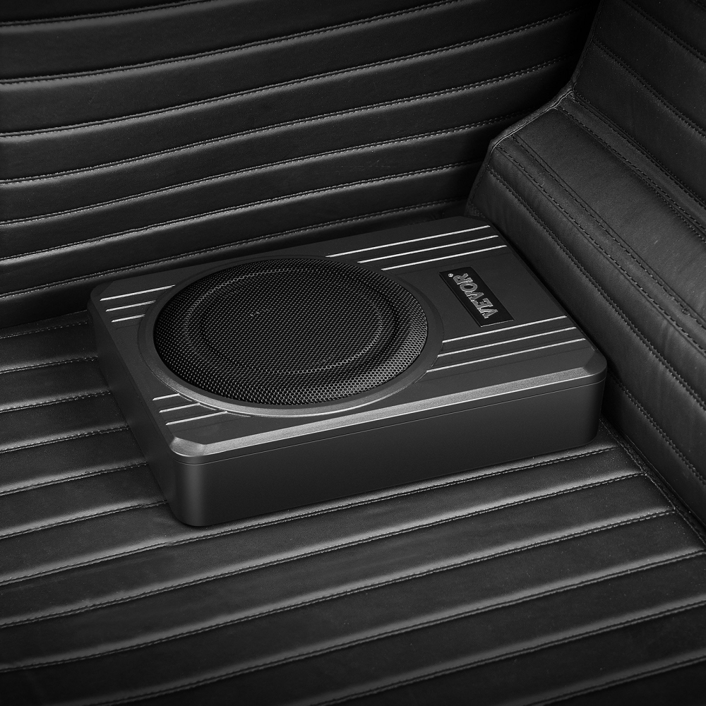 Subwoofer auto sub scaun 8" 400W, Subwoofer auto activ cu amplificator incorporat 400w [2]
