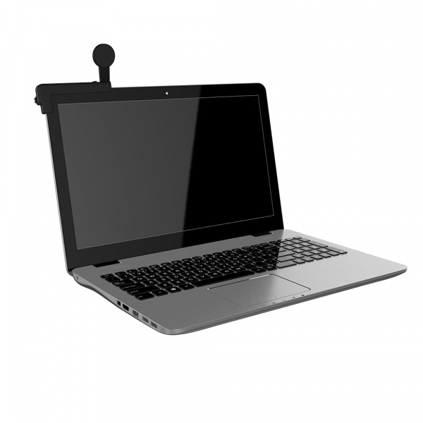 Suport magnetic de telefon pentru ecran laptop Tellur MDM, Negru [4]
