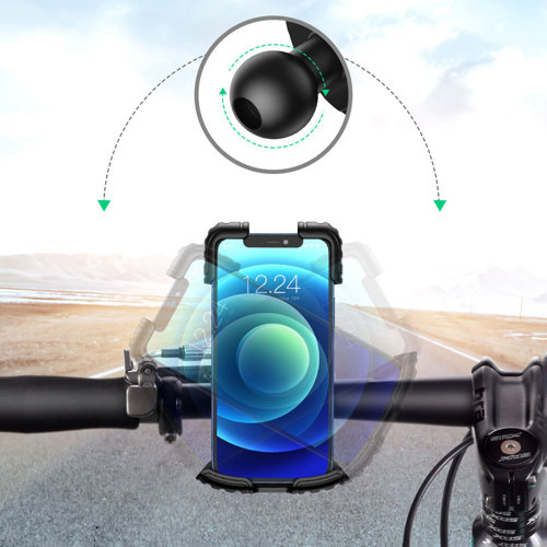 Suport Telefon bicicleta / Suport telefon ATV Ugreen Black [2]