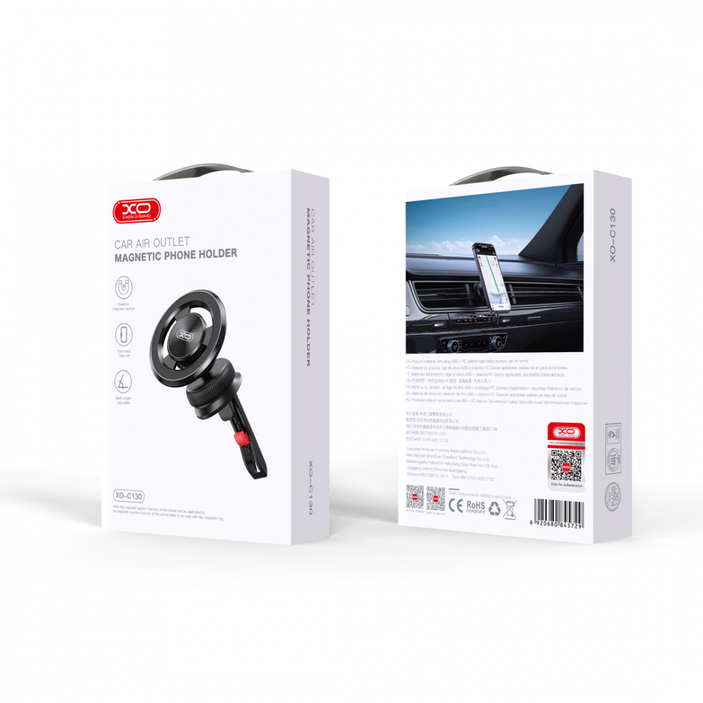 Suport Auto telefon magnetic universal pentru telefon, XO 130 [3]