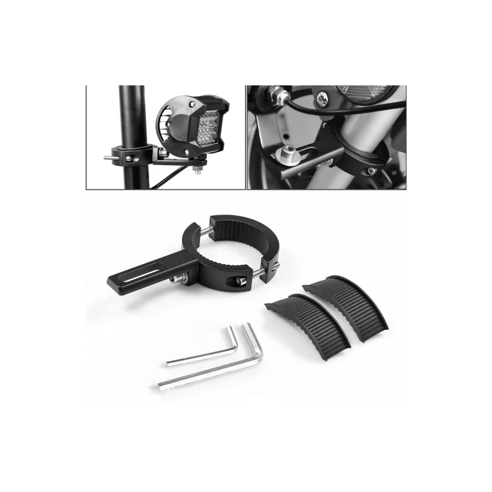 Suport pentru montaj proiectoare pe bullbar / rollbar diametru 38mm-60mm / suport rollcage / suport bullbar [3]