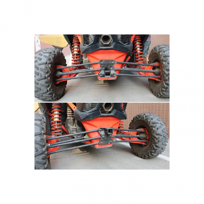 Suport carlig remorcare Maverick X3 Can Am, /Canam/ Can-am/ Suport troliu spate Maverick X3, [2]