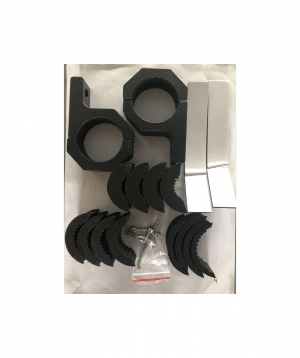 Set 2 suporti proiectoare LED universal pentru prindere de rollbar sau bullbar, Canam/ Can am/ Polaris / CfMoto [3]