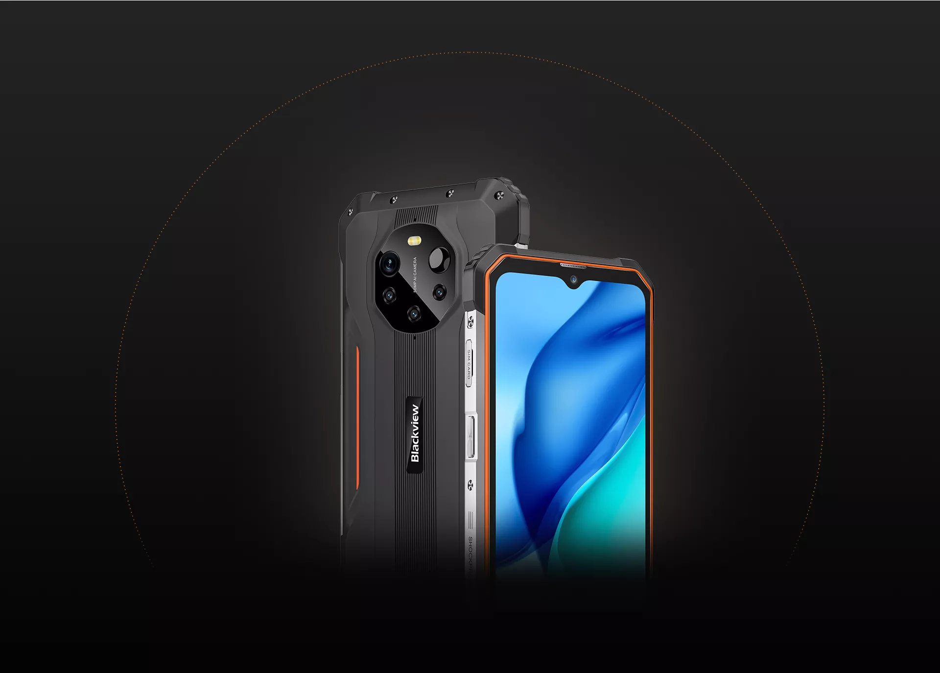 Telefon Blackview BL8800 Pro 5G, Camera Termala, Display 6.58", 5G ,128gb memorie, 8gb ram,8,380 mAh [7]