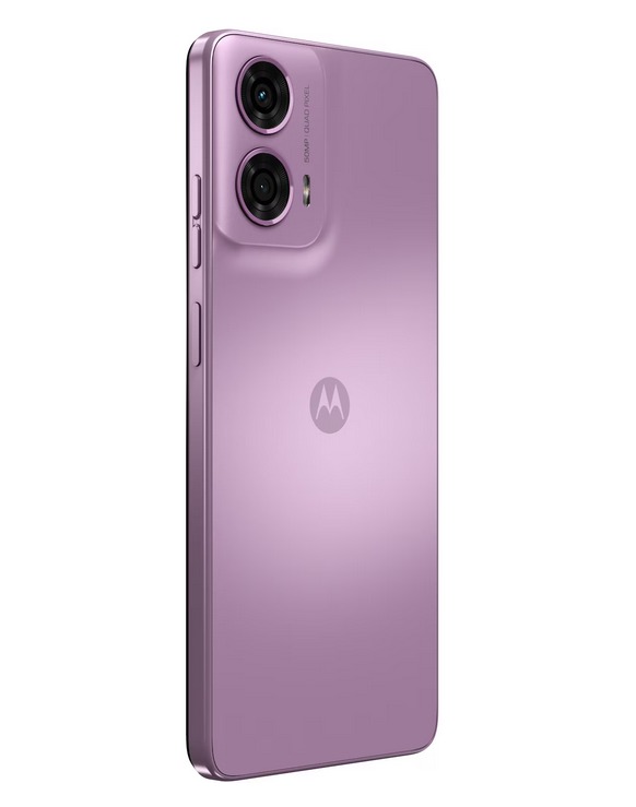 Telefon Dual SIM Motorola G24 Moto NFC, Octa Core 2.0 GHz, 128 GB + 4 GB RAM, Pink Lavender [2]