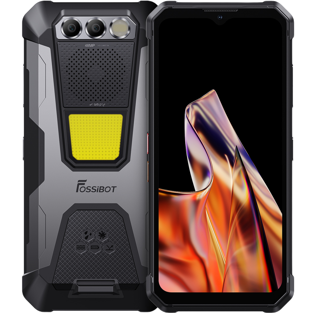 Telefon FOSSIBOT F106 Pro 4G 256GB – Big Speaker, Lanternă, Night Vision, 12000mAh, NFC, Android 14 [1]