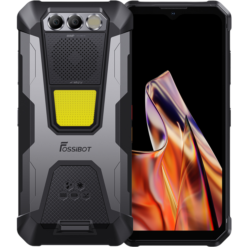 Telefon FOSSIBOT F106 Pro 4G 256GB – Big Speaker, Lanternă, Night Vision, 12000mAh, NFC, Android 14 [2]