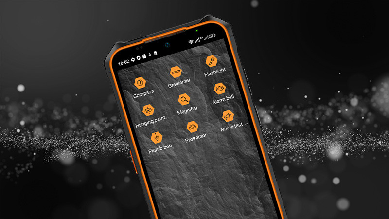Telefon Hammer Iron V, Display 6.5", 6320mAh, 50mpx,64gb, NFC, ip69, Certificat militar MIL-STD-810H, Orange / telefon rezistent [6]