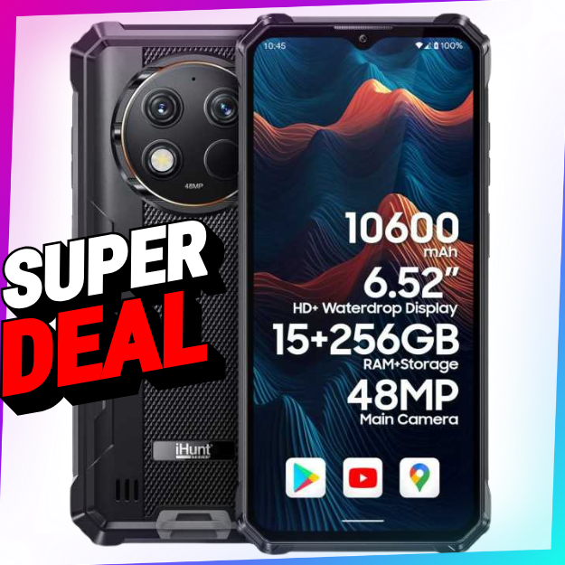 Telefon iHunt Titan P15000 Ultra Black, 256gb, Camera 48mpx, Display 6.5 inch [3]