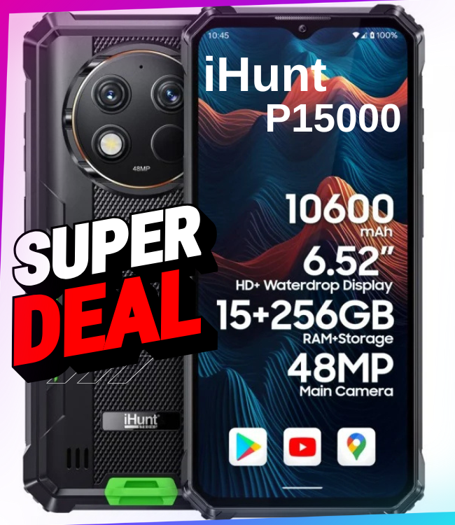 Telefon iHunt Titan P15000 Ultra Green, 256gb, Camera 48mpx, Display 6.5 inch [2]