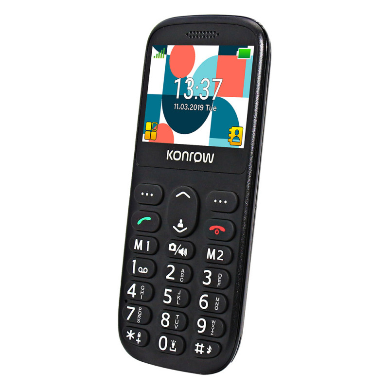 Telefon Konrow 231 ,Display mare 2.31", cu doc incarcare, 2G / Telefon cu taste butoane / Telefon batrani [2]