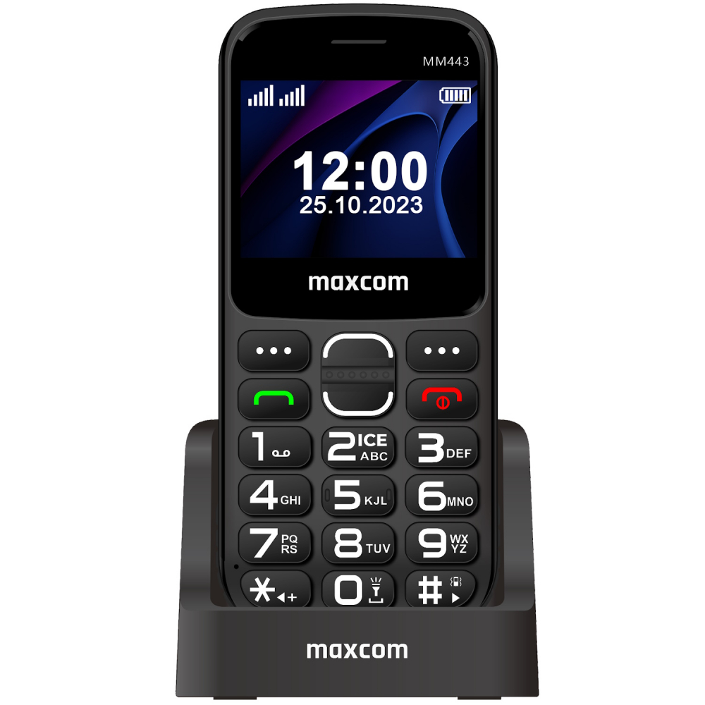 Telefon MaxCom 4G Comfort MM443, Black, / Telefon Taste MM443 / Telefon Seniori batrani [1]