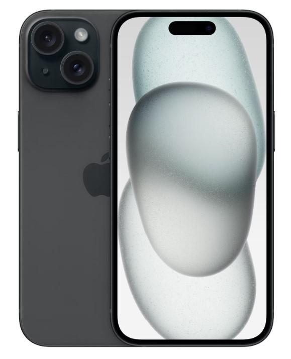 Telefon mobil Apple iPhone 15, 128GB, 5G, Black [1]