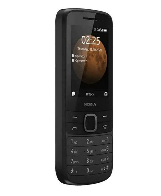 Telefon Nokia 225 4G (TA-1279), Black / Telefon cu butoane, telefon taste, telefon seniori batrani [3]