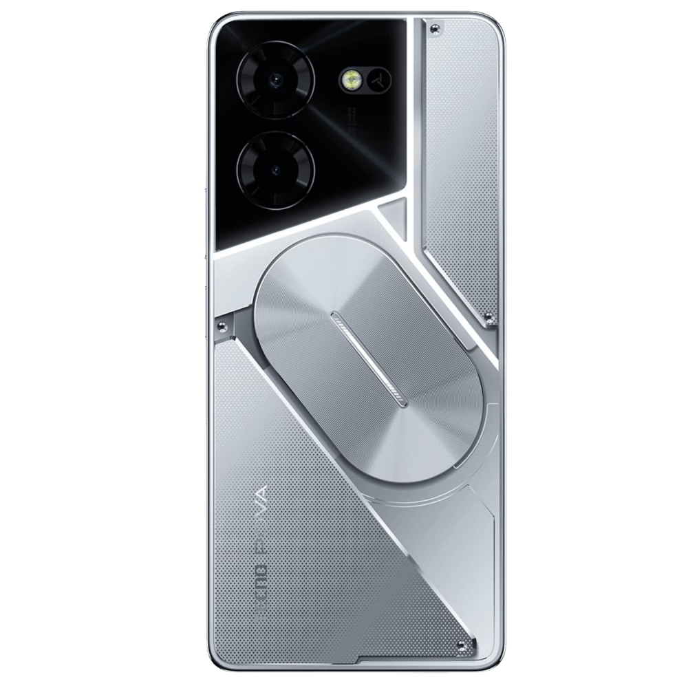 Telefon mobil Dual SIM TECNO POVA 5 Pro 5G, 256 GB + 8 GB RAM, Silver Fantasy, Resigilat [5]