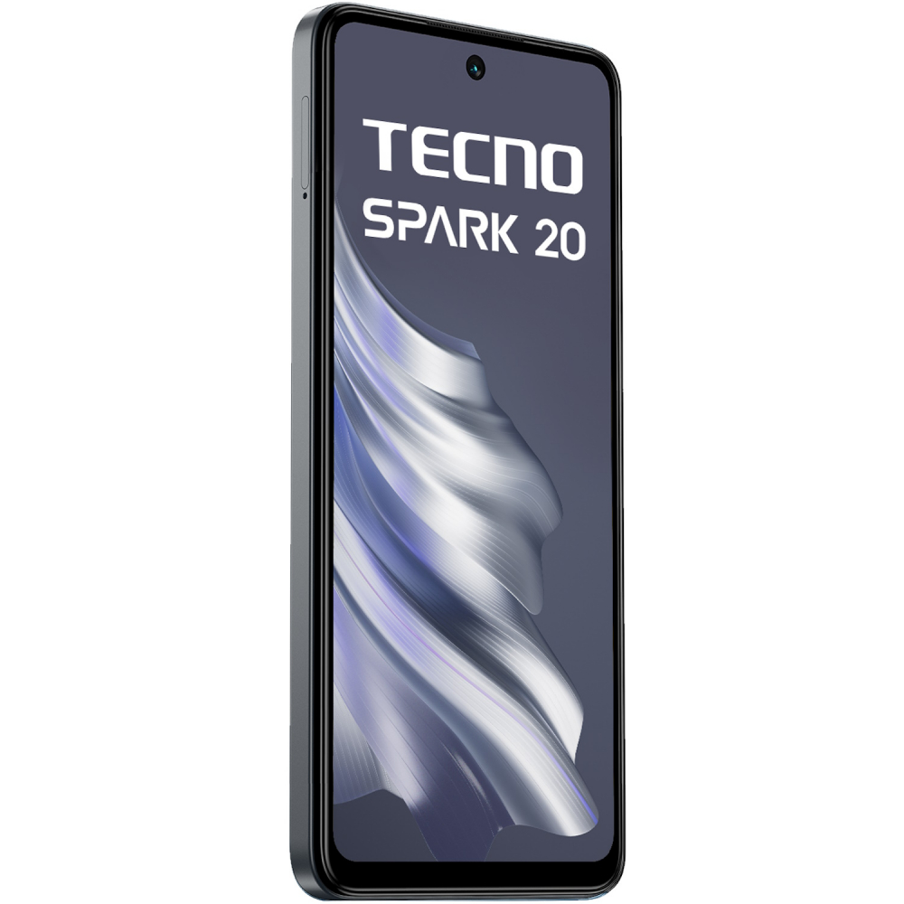 Telefon TECNO Spark 20, Octa Core 2.0 GHz, 256 GB + 8GB RAM, LTE, Gravity Black [3]