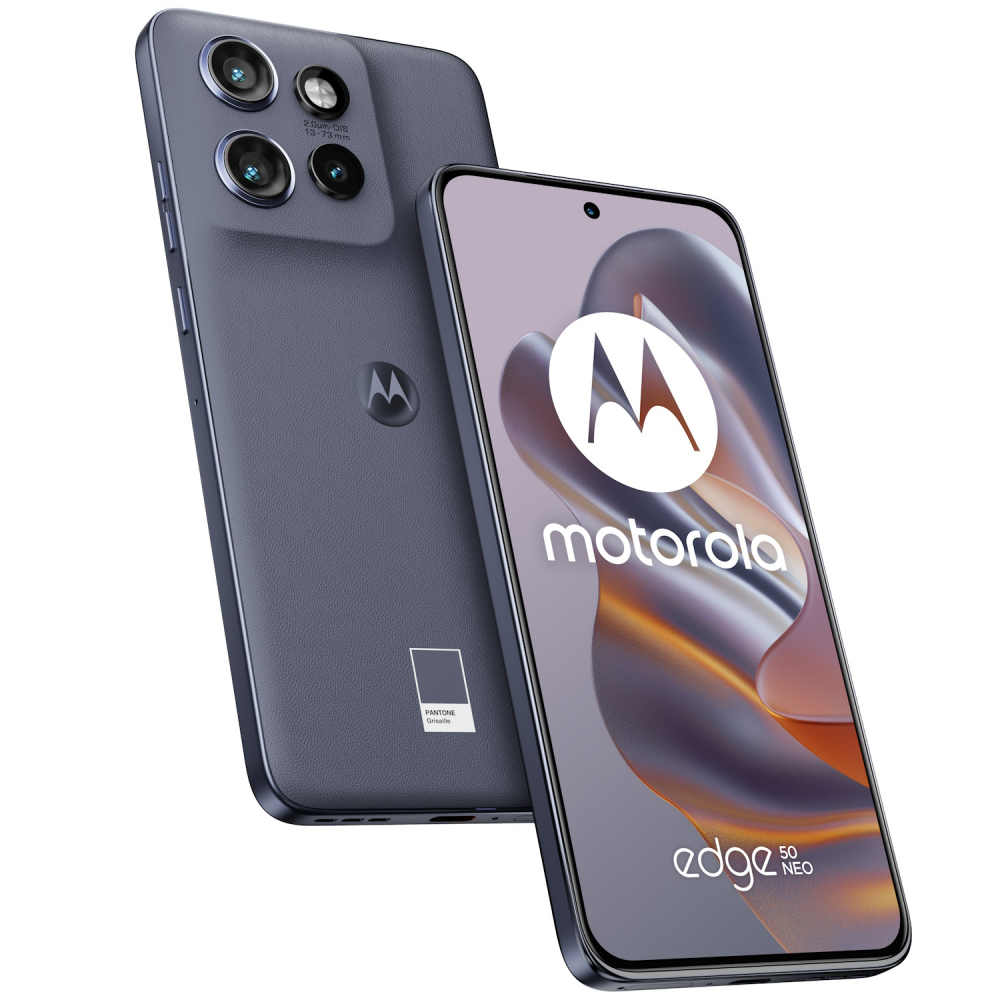 Telefon  Motorola Edge 50 Neo, Dual SIM, 256GB, 8GB RAM, 5G, Pantone Grisaille [1]