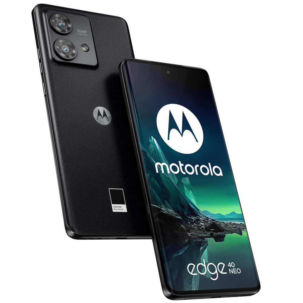 Telefon Motorola Moto Edge 40 neo, 5G, 256 GB + 12 GB RAM, Black Beauty [1]